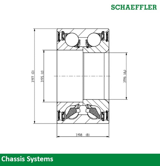 FAG US Wheel Bearing 102547