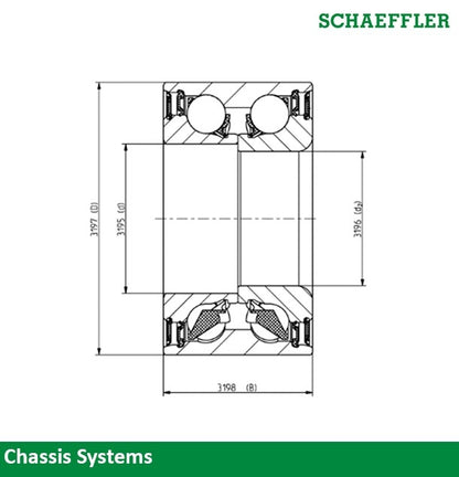 FAG US Wheel Bearing 805921