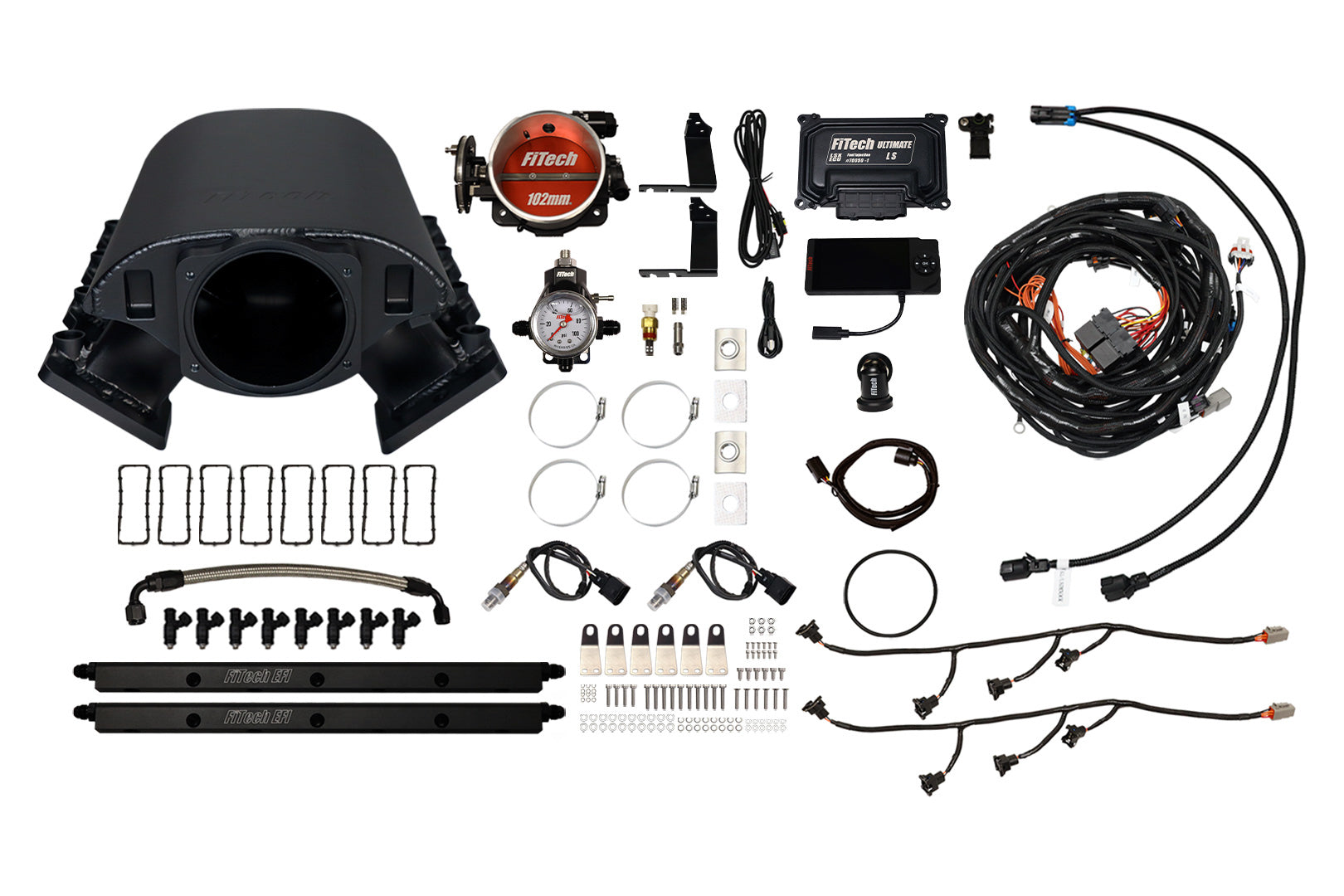 FiTech Fuel Injection Ultimate Rebel LS 750HP EFI System wo/Trans Cont Fuel Injection Systems and Components - Electronic Electronic Fuel Injection Systems main image