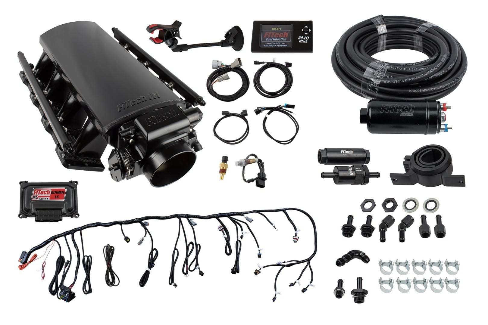 FiTech Fuel Injection Ultimate LS 500 HP EFI System/ Short LS7 Intake Fuel Injection Systems and Components - Electronic Electronic Fuel Injection Systems main image