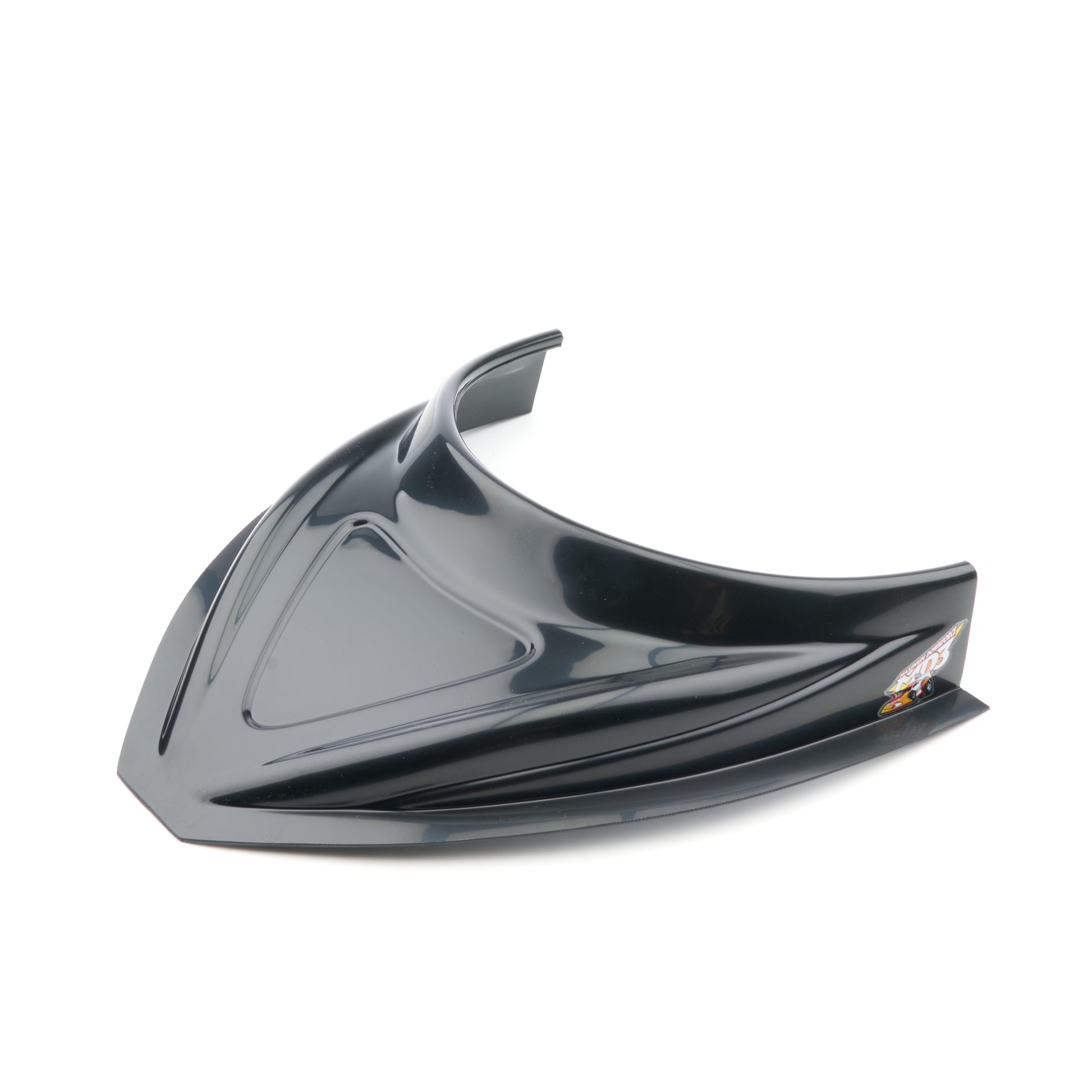 FIVESTAR MD3 Hood Scoop 3in Tall Curved Black Exterior Components Body Panels and Components main image