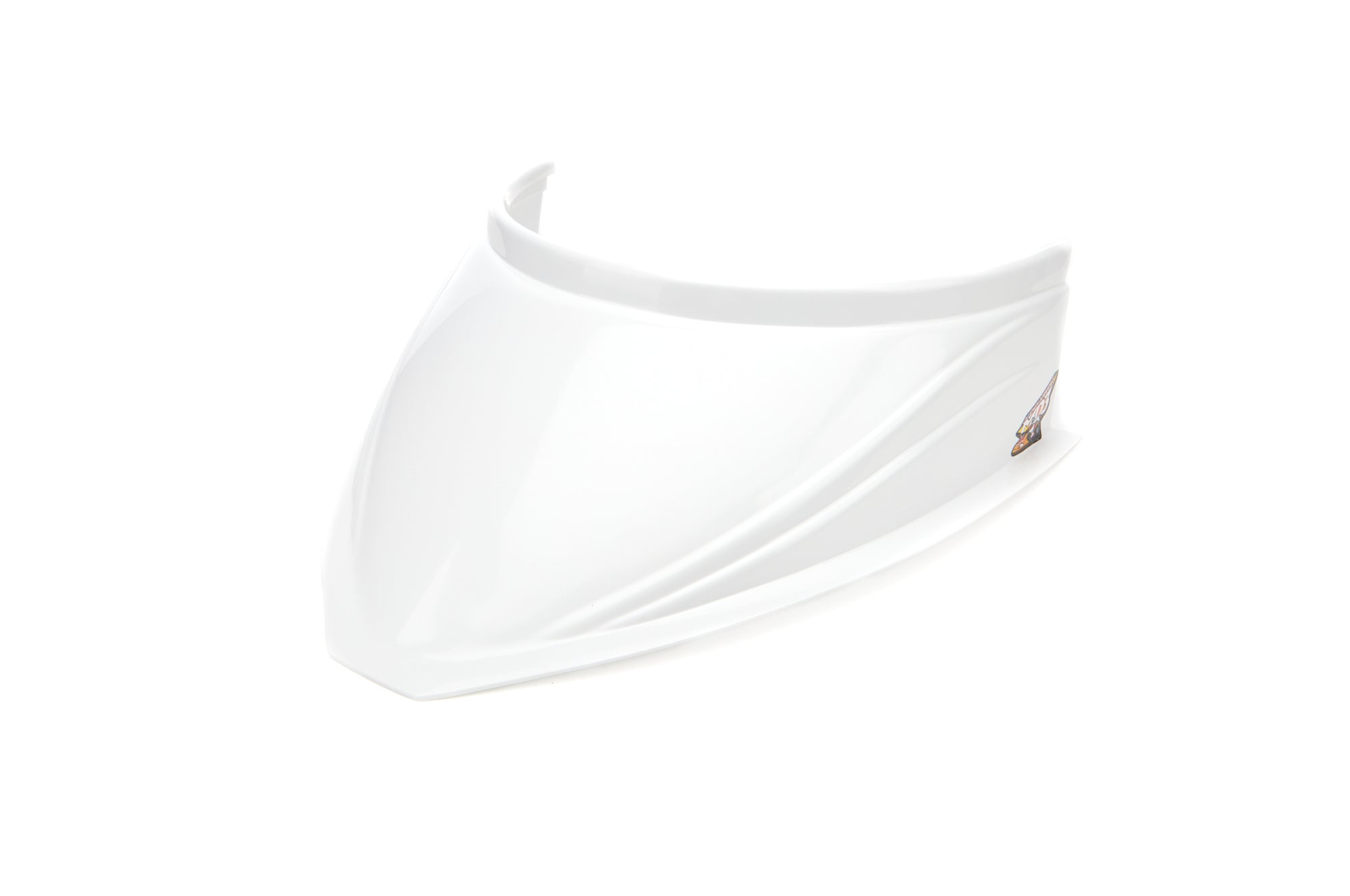 Fivestar MD3 Hood Scoop 5in Tall 18in Wide Curved White Body Panels and Components Hood Cowls and Scoops main image