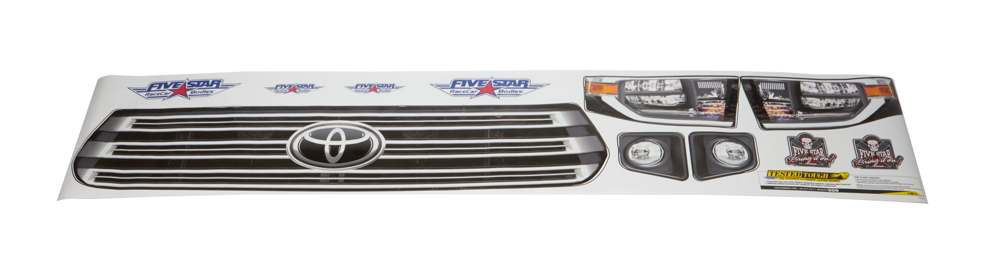 Fivestar Graphics Nose ID Kit Toyota Tundra Decals and Moldings Nose/Tail Graphics main image