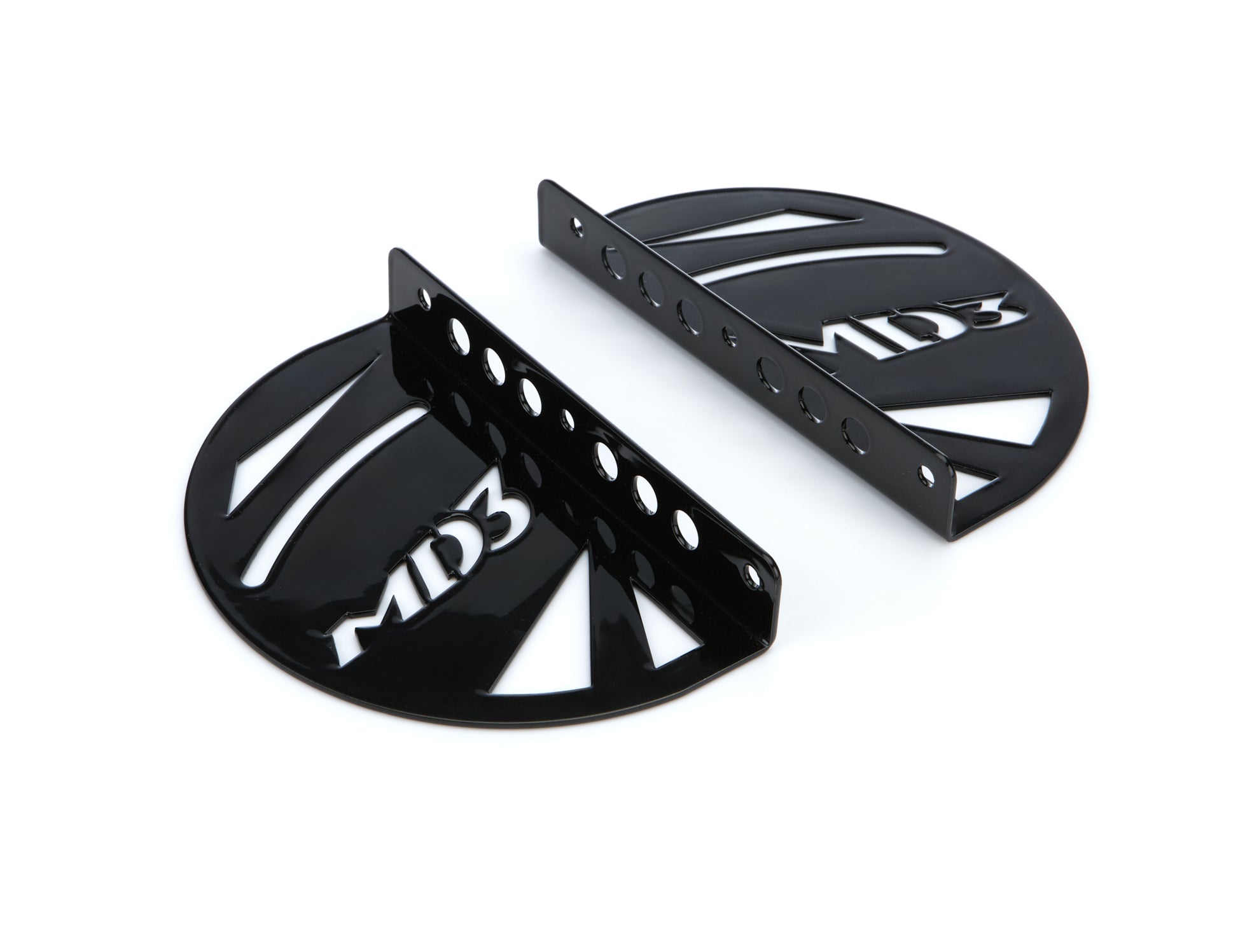 Fivestar Spoiler End Plates MD3 Black  (Pair) Body Panels and Components Wing and Spoilers and Components main image