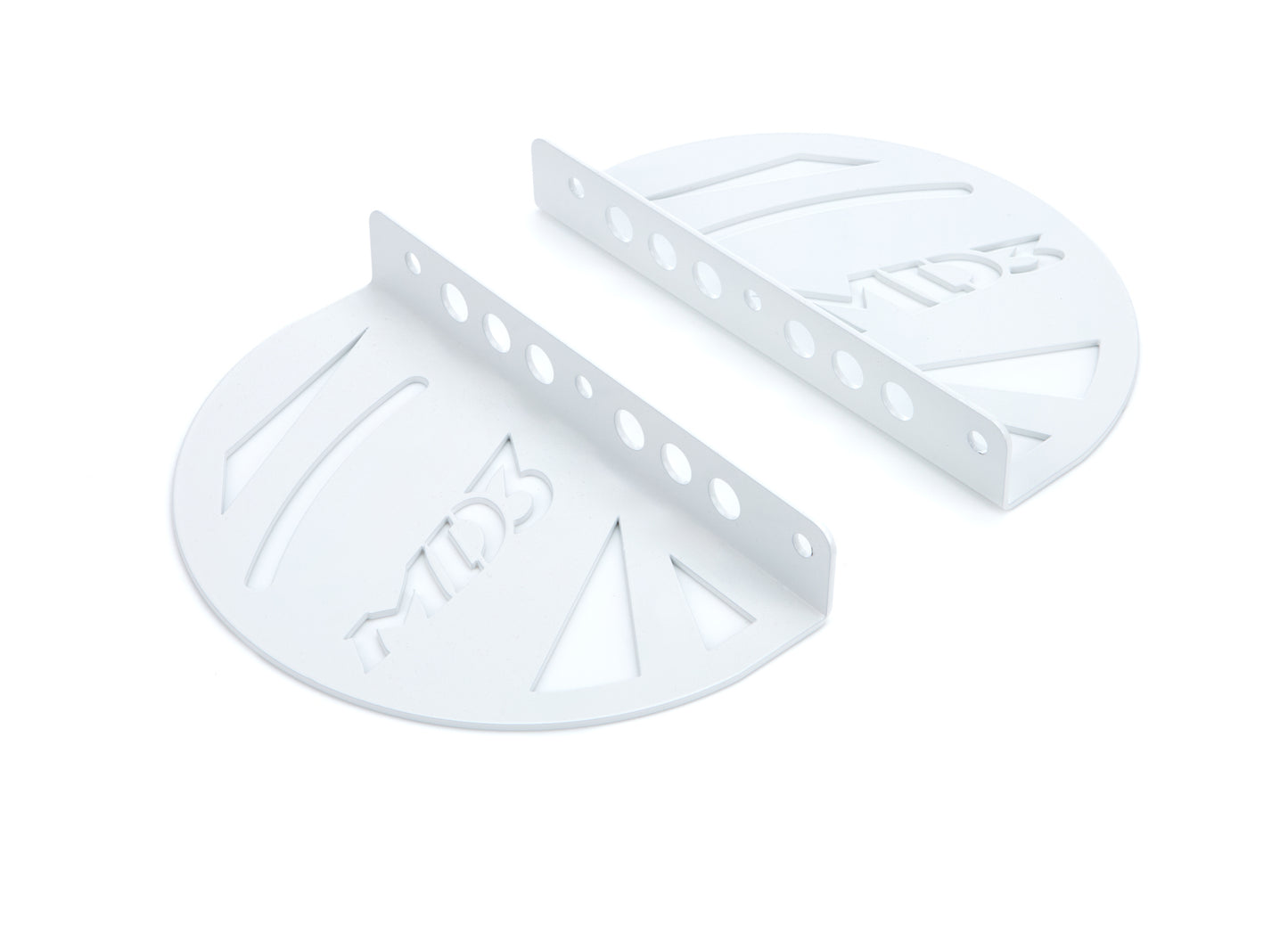 Fivestar Spoiler End Plates MD3 White  (Pair) Body Panels and Components Wing and Spoilers and Components main image