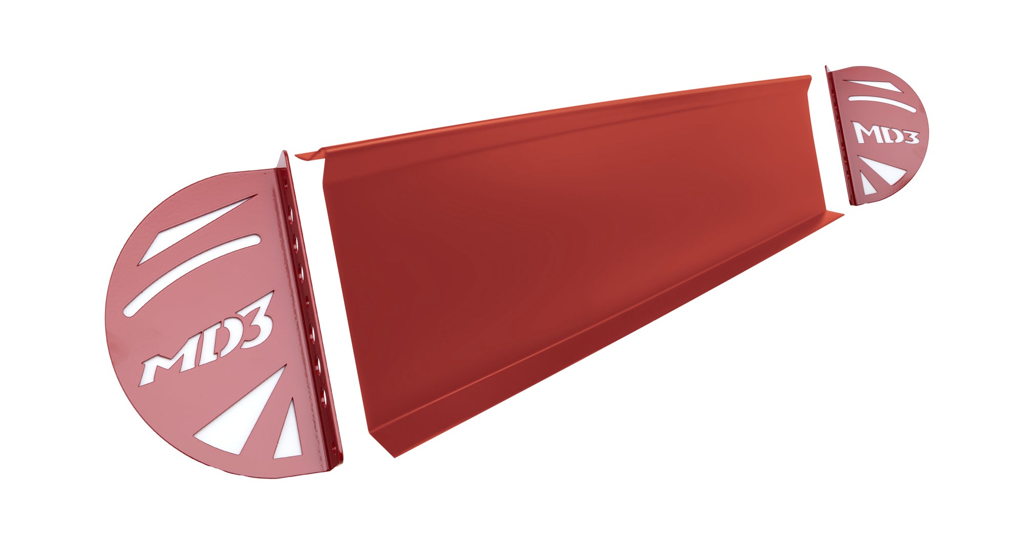 Fivestar Spoiler Right Side Kit MD3 Red Body Panels and Components Wing and Spoilers and Components main image