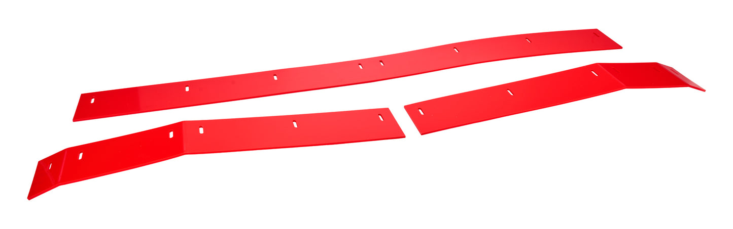 FIVESTAR Wear Strip Flou Red IMCA Stock Car Exterior Components Body Panels and Components main image