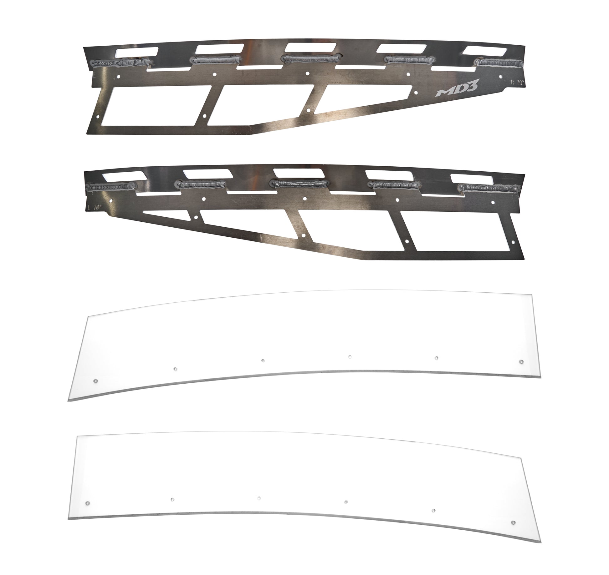 FIVESTAR Spoiler 4pc Kit IMCA Stock Car Exterior Components Body Panels and Components main image