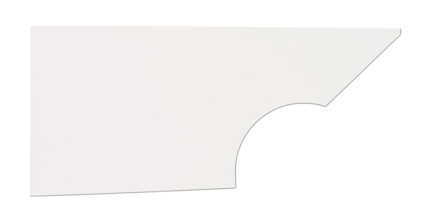 Fivestar Qtr Panel High Impact Plastic White Right Body Panels and Components Quarter Panels main image