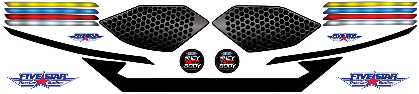 FIVESTAR Nose ID Kit Sport Compact Exterior Components Decals and Moldings main image