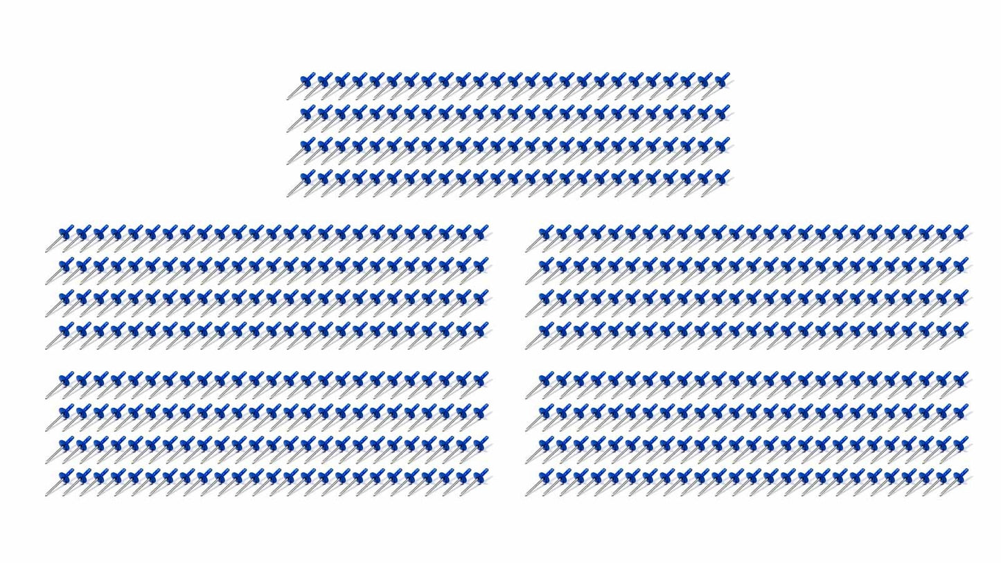 Fivestar Lrg Hd Rivet Chevron Multi-Grip 500pk Bulk Fasteners Rivets main image
