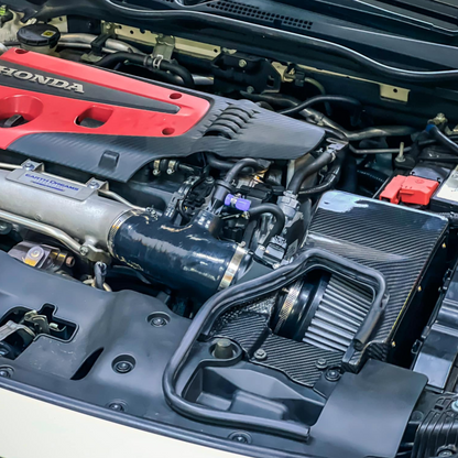 PrivateLabelMfg Carbon Fiber Intake - 17-21 Honda Civic Type R FK8