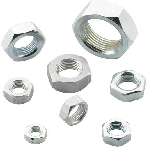 FK Rod Ends 5/8 RH Steel Jam Nut - 3/4 Hex Bulk Fasteners Jam Nut main image