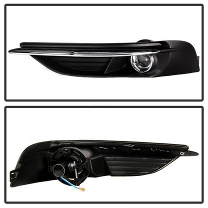 Spyder Chrysler 200 2011-2014 OEM Fog Light W/Universal Switch- Clear FL-C20011-C 5080387