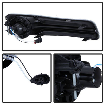 Spyder Chrysler 300 2011-2014 OEM Fog Light W/Universal Switch- Clear FL-C30011-C 5080394
