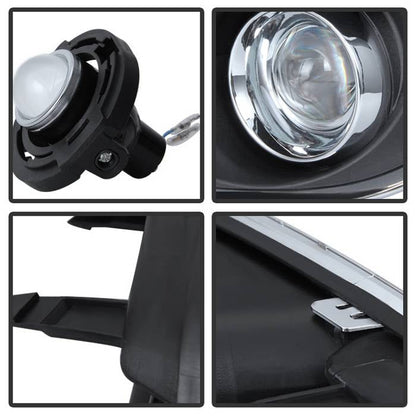 Spyder Chrysler 300 2011-2014 OEM Fog Light W/Universal Switch- Clear FL-C30011-C 5080394