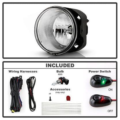 Spyder Chrysler 300C 05-08/300 05-08 (W/O Touring & Washer)OEM Fog Lights w/swch- Clear FL-C300C05-C 5015273