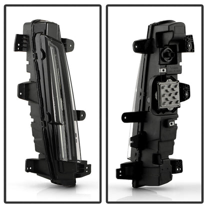 SPYDER xTune 21-24 Cadillac Escalade Front Full LED w/DRL - OE Right (FL-CAES21-LED-DRL-R) 9960406