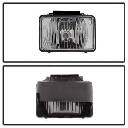 SPYDER xTune 04-12 Chevy Colorado (Not Xtreme Models) OEM Fog Lights - Chrome FL-CCOL04-C 9037139
