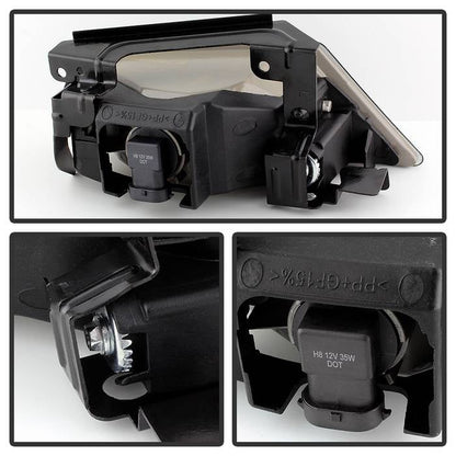Spyder Honda Odyssey 05-07 OEM Fog Lights W/Switch Smoked FL-CL-HODY05-SM 5077431