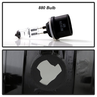 Spyder Chevy Silverado 07-13/Avalanche/Suburban OEM Fog Lights wo/switch Smoke FL-CSIL07-SM 5043245