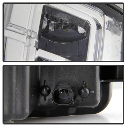 Spyder 16-18 Chevy Silverado 1500 OEM Style Full LED Fog Light w/Switch - Clear (FL-CSIL16-LED-C) 9043215