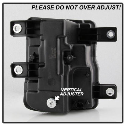Spyder 16-18 Chevy Silverado 1500 OEM Style Full LED Fog Light w/Switch - Clear (FL-CSIL16-LED-C) 9043215
