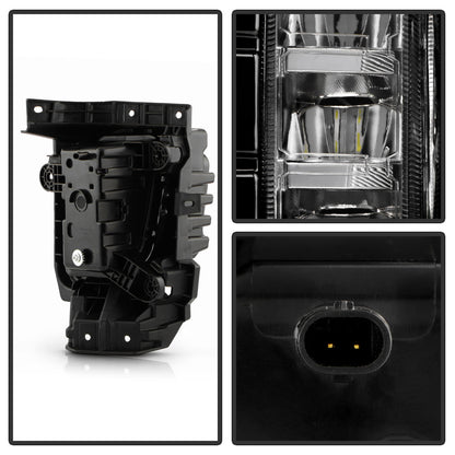 SPYDER 2024+ Chevy Silverado 2500HD/3500HD OEM Style Full LED Fog Light w/Universal Switch 9054013