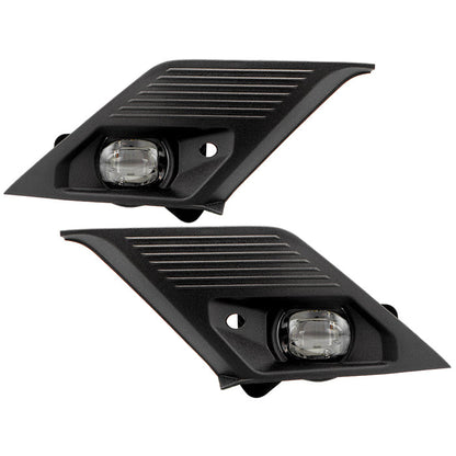 SPYDER Chevy Tahoe Suburban 2025+ OEM Style Full Led Fog Lights W/ Switch- Set FL-CSUB2025-LED-C 9055454