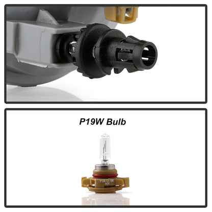 Spyder GMC Acaidia 07-12/Chevy Avalanche 07-13/Camaro 10-13Fog Lights wo/switch- Clear FL-CTAH07-C 5038357