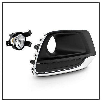 Spyder 17-19 Chevrolet Trax OEM Fog Lights w/Switch - Clear (FL-CTRAX17-C) 9044243