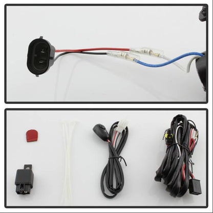 Spyder Dodge Avenger 2011-2014 OEM Fog Light W/Universal Switch- Clear FL-DAV2011-C 5080431