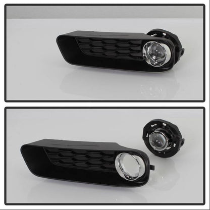 Spyder Dodge Avenger 2011-2014 OEM Fog Light W/Universal Switch- Clear FL-DAV2011-C 5080431