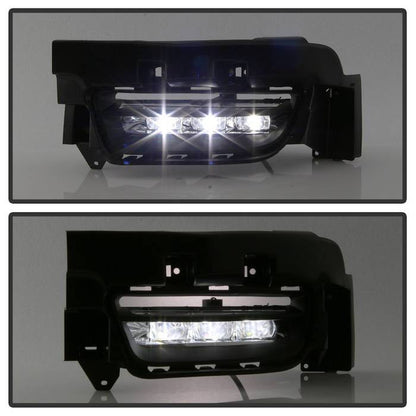 Spyder Dodge Charger 2015-2016 OEM LED Fog Lights W/Universal Switch- Clear FL-DCH2015-LED-C 5082985