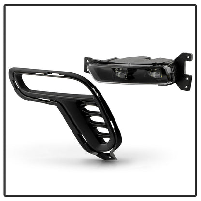 SPYDER Dodge Durango 21-24 OEM Style LED Fog Lights w/Switch (FL-DDU2021-LED-C) 9054020