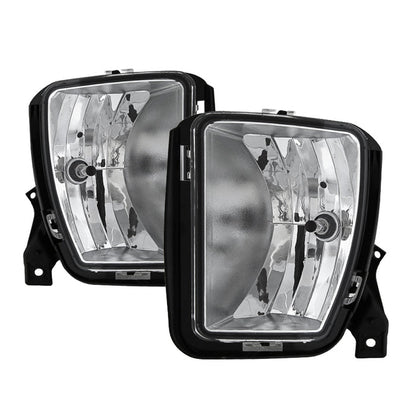 Xtune Dodge Ram 2013-2016 1500 Only OEM Style Fog Lights w/Switch- Clear FL-DR13-C 9034596