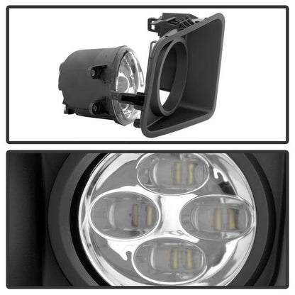 Spyder Toyota Tundra 2014-2016 Daytime DRL LED Running Fog Lights w/Switch Clear FL-DRL-TTU14-C 9031540