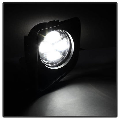 Spyder Toyota Tundra 2014-2016 Daytime DRL LED Running Fog Lights w/Switch Clear FL-DRL-TTU14-C 9031540