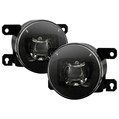 SPYDER 21-23 Ford Bronco Base OEM Full LED Fog Lights - w/ Switch (FL-FB2021-LED-C) 9052644
