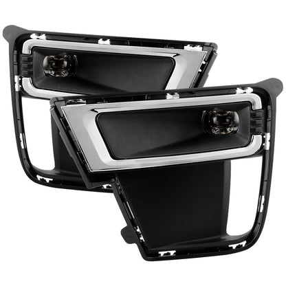 SPYDER 22-24 Ford Expedition OEM LED Fog Lights w/ Switch - Clear (FL-FE2022-LED-C) 9054044