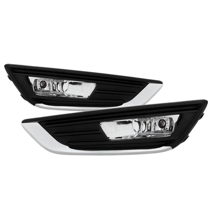 Spyder Ford Focus 2015-2016 OEM Fog Lights W/Switch - Clear FL-FF2015-C 5083012