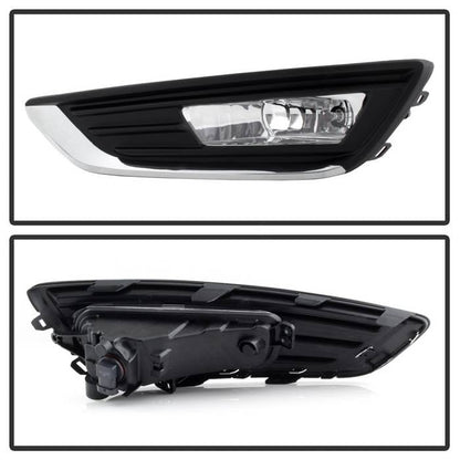 Spyder Ford Focus 2015-2016 OEM Fog Lights W/Switch - Clear FL-FF2015-C 5083012
