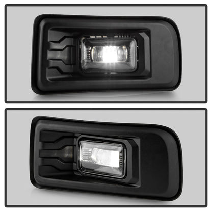 SPYDER Ford Maverick 22-25 OEM Style Full Led Fog Lights W/ Switch- Set 9055485