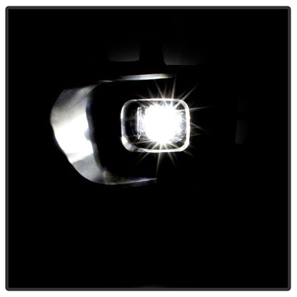 SPYDER 19-23 Ford Ranger Full LED OEM Style Fog Lights w/ Switch - Clear (FL-FR19-LED-C) 9051166