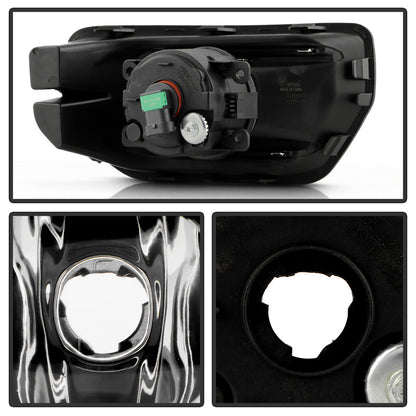 SPYDER 24-26 Ford Ranger OEM Fog Lights w/Switch - Clear (FL-FR24-C) 9054075