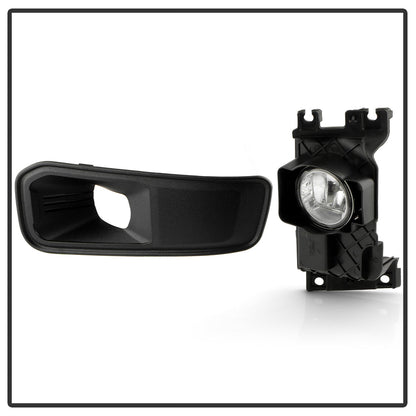 SPYDER 23-25 Ford F250/F350/F450/F550 SD OEM Halogen Fog Lights w/Switch - Clear (FL-FS2023-C) 9054099