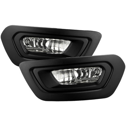 SPYDER 20-24 Ford Transit OEM Halogen Fog Lights w/Switch - Clear (FL-FTRAN20-C) 9054129