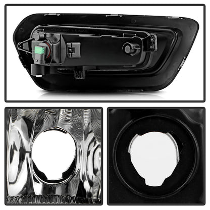 SPYDER 20-24 Ford Transit OEM Halogen Fog Lights w/Switch - Clear (FL-FTRAN20-C) 9054129