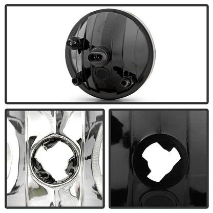 Spyder GMC Sierra 1500/2500/3500 HD 07-13 OEM Fog Lights wo/switch Clear FL-GS07-C 5043252