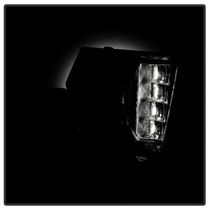 SPYDER 21-23 GMC Yukon (Excl AT4) OEM Full LED Fog Lights w/Switch - Clear (FL-GY21-LED-C) 9055508